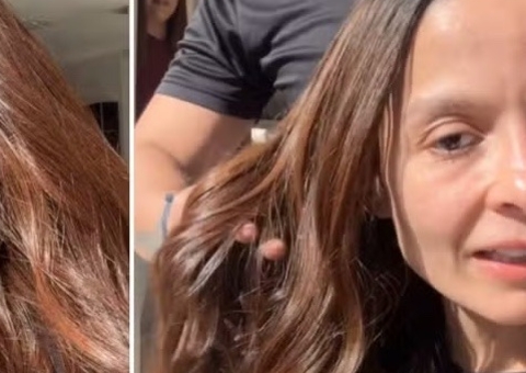 Maiara aparece de cara lavada e fala sobre mudança no visual