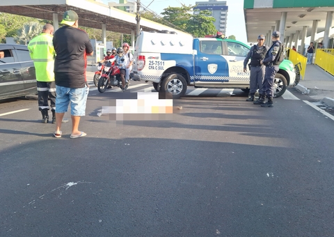 Idoso morre ao ser atropelado na faixa de pedestres na Av. Constantino Nery
