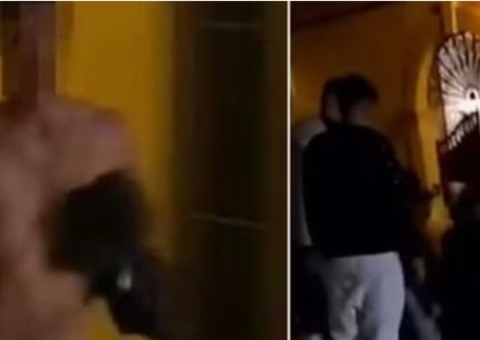 Noivo corre pelado em despedida de solteiro e acaba espancado