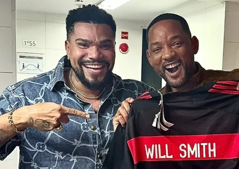 Naldo e Will Smith se reencontram após 11 anos 