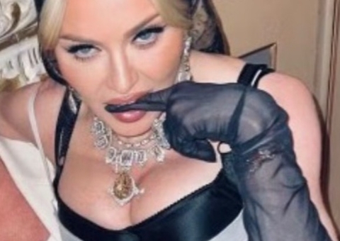 Madonna posta foto com Cauã Reymond