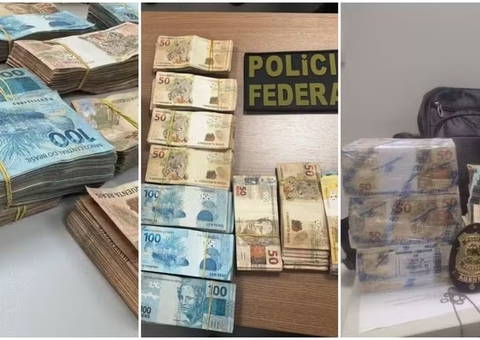 Polícia Federal apreende R$ 1,6 milhão em dinheiro vivo por suspeita de compra de voto