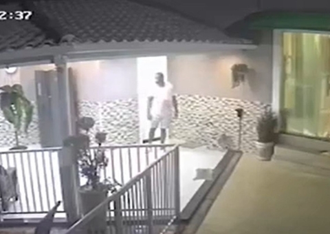 Vídeo mostra ‘Rodrigo Negão’ sendo baleado na casa onde morava