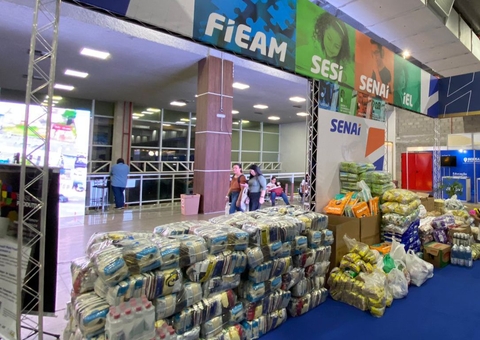 Feira da Qualidade encerra com mais de cinco toneladas de alimentos arrecadadas em gincana