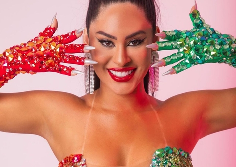 Deslumbrante! Isabelle Nogueira brilha em estreia como musa da Grande Rio