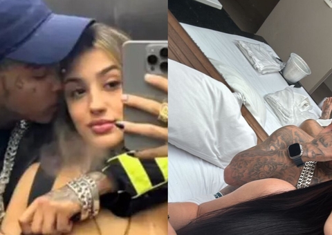 Gato Preto anuncia término com Bia Miranda e posta foto com mulher em motel