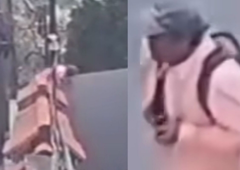 Ladrão invade casa em plena luz do dia no Planalto; vídeo