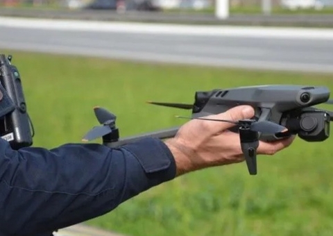 PRF começa a usar drones para multar motoristas em rodovias federais