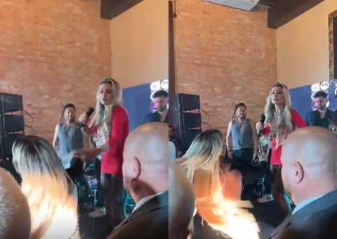 Aniversário de Andressa Urach termina em barraco e Juju Ferrari expulsa; vídeo