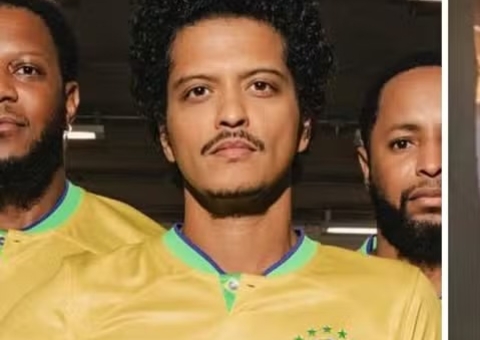 Bruno Mars é flagrado em bar de São Paulo