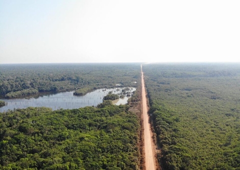 Justiça autoriza avanço das obras na BR-319