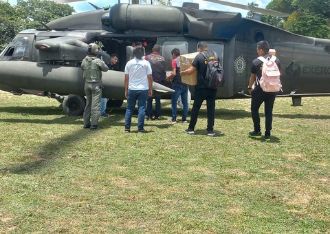 Forças Armadas prestam assistência humanitária no Vale do Javari 