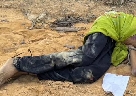 Corpo com rosto desfigurado é encontrado ao lado de bilhete no ramal do Brasileirinho