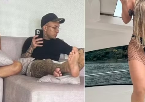 Everton Cebolinha surge em foto com influencer após dizer que não a conhecia