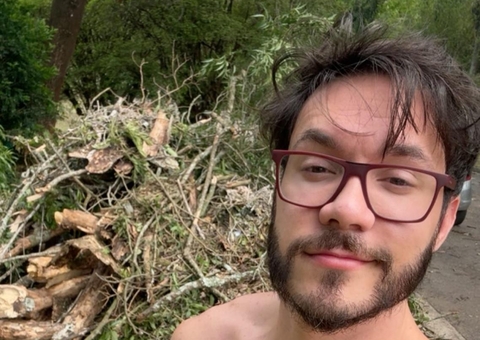 Árvore cai sobre casa de Viih Tube e Eliezer durante temporal em SP