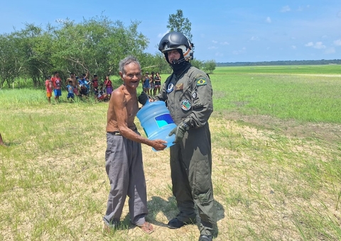 Forças Armadas mobilizam apoio logístico para combater efeitos da seca no Amazonas