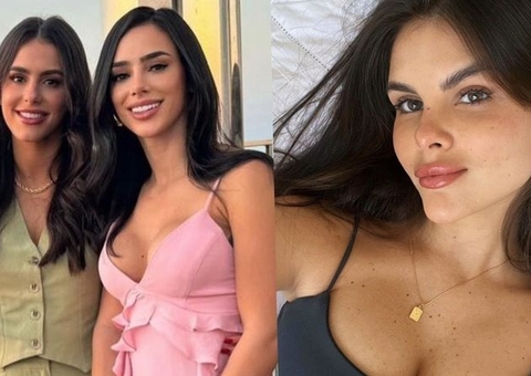 Irmã de Bruna Biancardi comenta polêmica com Amanda Kimberly: "aguentou muito"