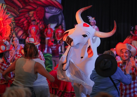 Boi Garantido inicia temporada de shows em Parintins