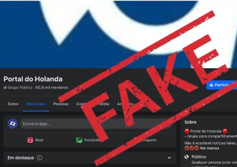Falsa página no Facebook usa logo do Portal do Holanda e induz leitores ao erro