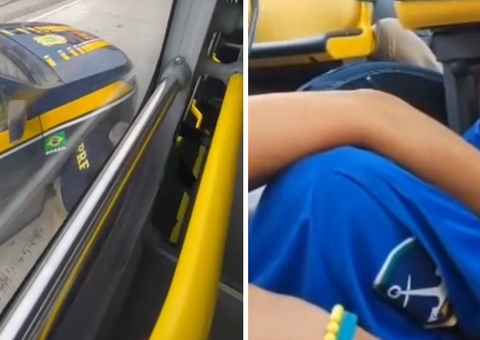 Criança chora e se desespera no colo da mãe durante tiroteio no Rio: 'quero sair daqui'