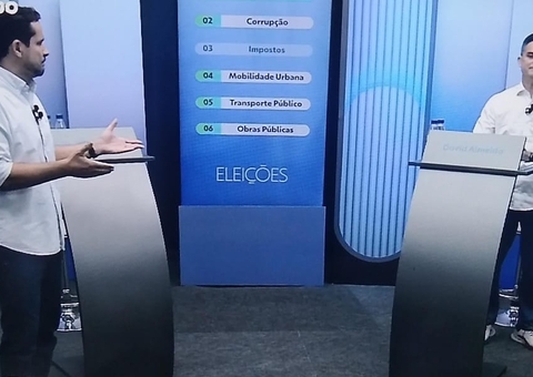 David Almeida desmente Alberto Neto sobre censura em debate eleitoral
