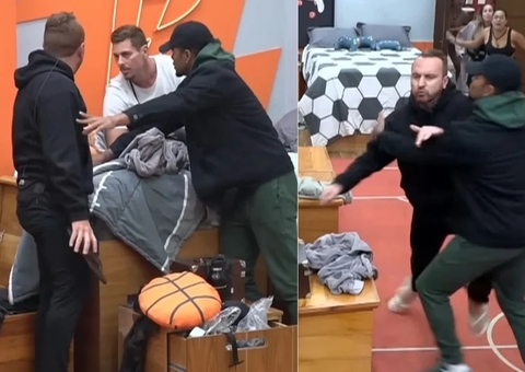 Record mostra intervenção de seguranças em briga entre Sacha e Zé Love; vídeo