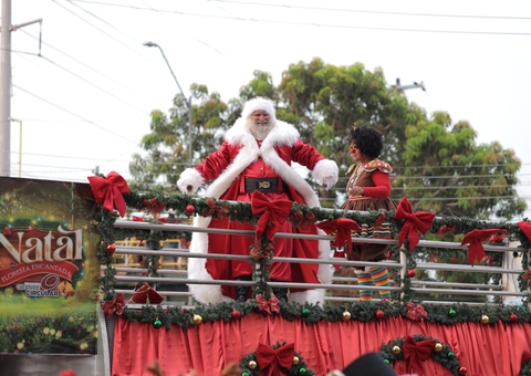 Papai Noel chega à Zona Leste de Manaus neste fim de semana