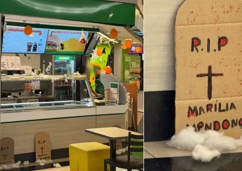Família de Marília Mendonça vai processar Subway em Manaus por decoração de Halloween
