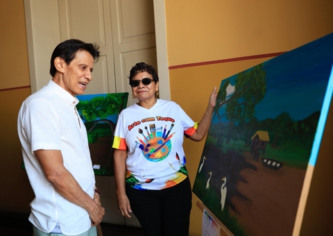 Mostra ‘Arte com Toque’ exibe obras de artistas com deficiência visual em Manaus