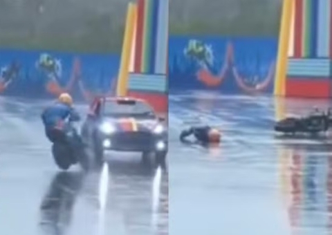 Piloto sofre acidente durante show no Beto Carrero World