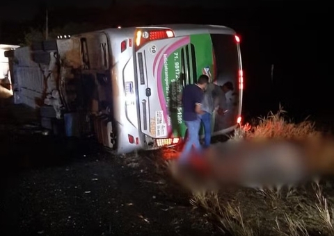Acidente de ônibus deixa quatro mortos e 11 feridos na BR-110