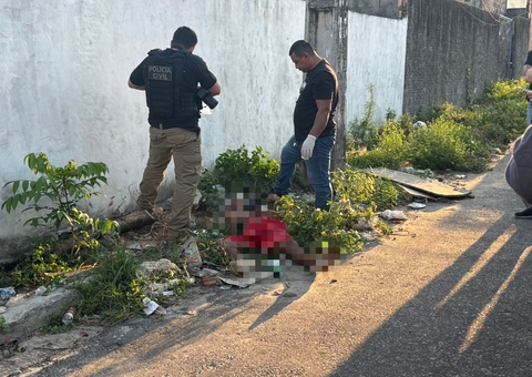 Com recado em muro, homem é achado com cabeça dilacerada a pedradas no Valparaíso