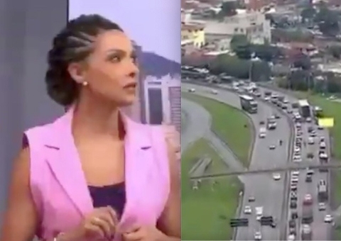 Vídeo: helicóptero da Globo é atingido por ave ao vivo e faz pouso de emergência