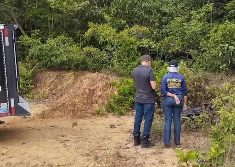 Amarrado com arames, homem é achado carbonizado em ramal no Tarumã