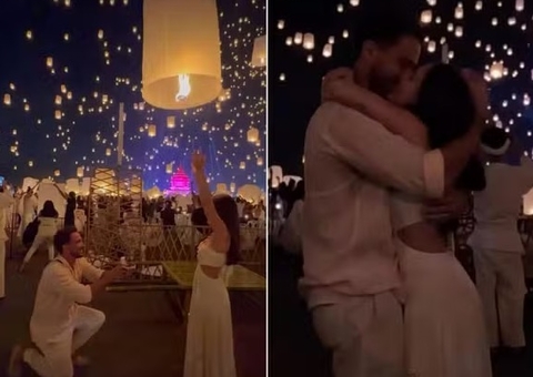 Vídeo: André Luiz Frambach pede Larissa Manoela em casamento pela 2° vez