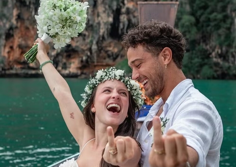 Larissa Manoela e André Luiz Frambach se casam pela 2ª vez na Tailândia; veja fotos