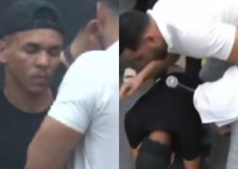 Vídeo: Influencer Lucas Picolé recebe 'revelação' impactante durante culto no RJ