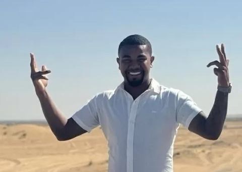 Davi Brito posta foto durante viagem a Dubai e internautas apontam Photoshop