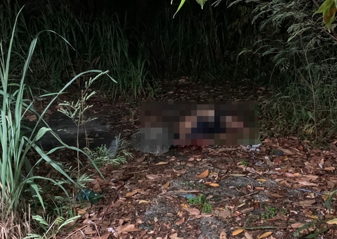 Homem tem cabeça esmagada a pedradas e corpo é deixado seminu em matagal em Manaus