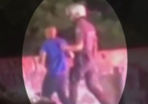 "Policial desequilibrado quase me matou", diz homem jogado da ponte