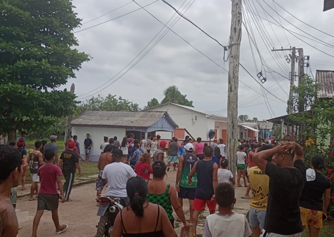 Moradores tentam linchar suspeito de esquartejar e queimar mulher em Borba