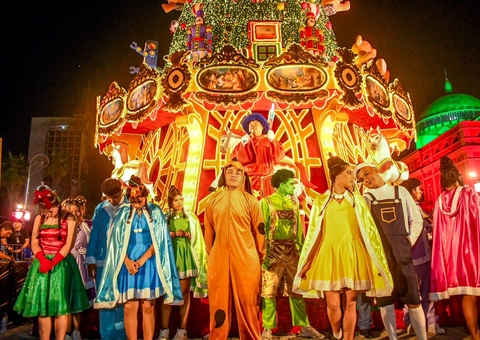 Musical 'O Grintch: O Milagre de Natal' terá nova apresentação no Largo São Sebastião