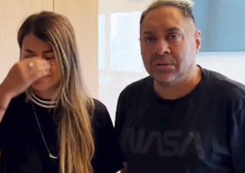 Naná Magalhães, esposa de Tiririca, é assaltada em São Paulo e chora