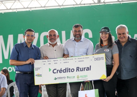 Governo do Amazonas destina R$ 833 mil em crédito rural e regulariza agricultores