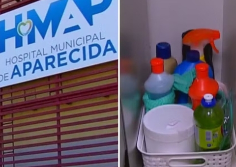 Bebê de 1 ano é internada após tomar desinfetante