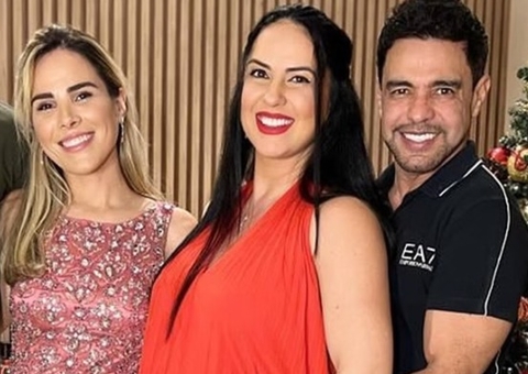 Graciele e Zezé escolhem Wanessa como madrinha da filha Clara