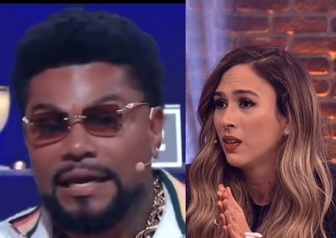 Naldo Benny detona Tatá Werneck: 'deselegante'