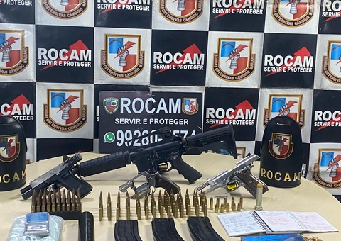 Grupo é preso prestes a roubar loja no réveillon em Manaus