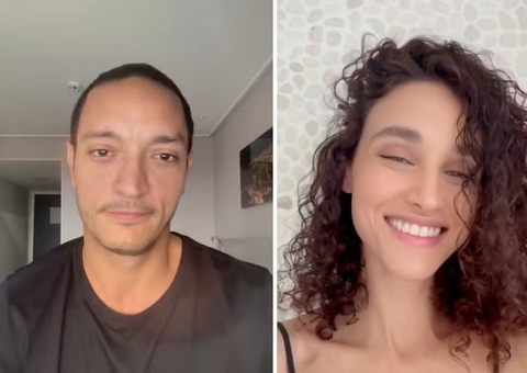Débora Nascimento e Allan Souza dançam em clima de romance na Bahia; vídeo