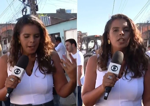 Jornalista da Globo é atacada por baratas ao vivo; vídeo